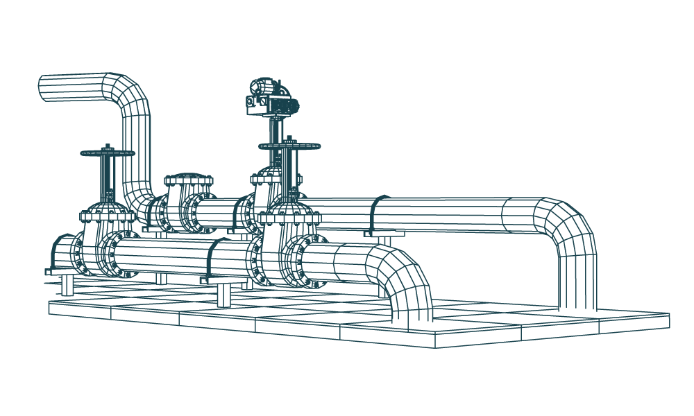 Gas, oil and refined products facility engineering.