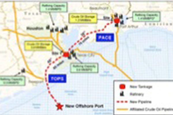 Texas Offshore Port System (TOPS), Crude Oil Delivery Port